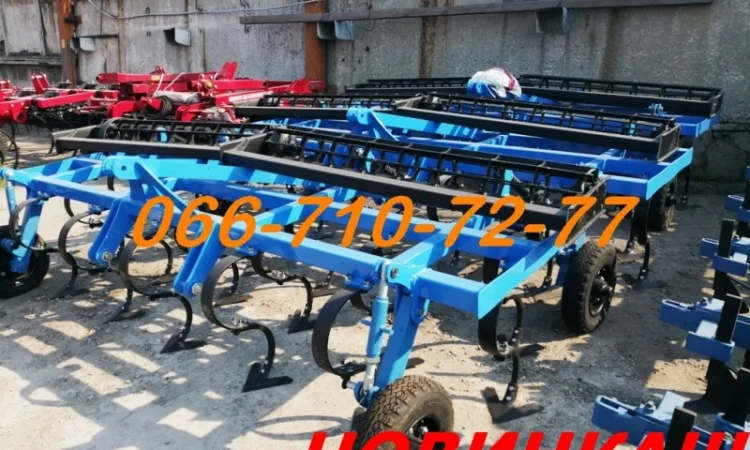 Новый оптимальный трёхрядный культиватор КНПО-3.8 - фото № 1