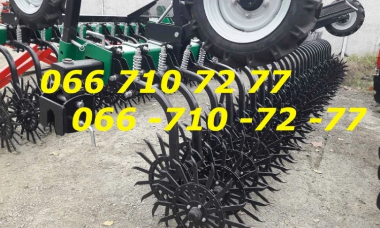 Борона культиватор МОТЫГА 6-метровая с транспортным устройством и защитой на фото - фото № 5