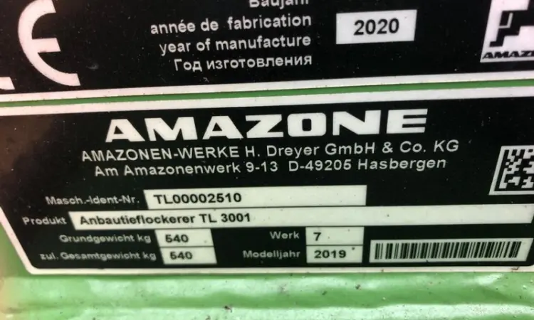 Культиватор Amazone TL 3001 3м - фото № 4
