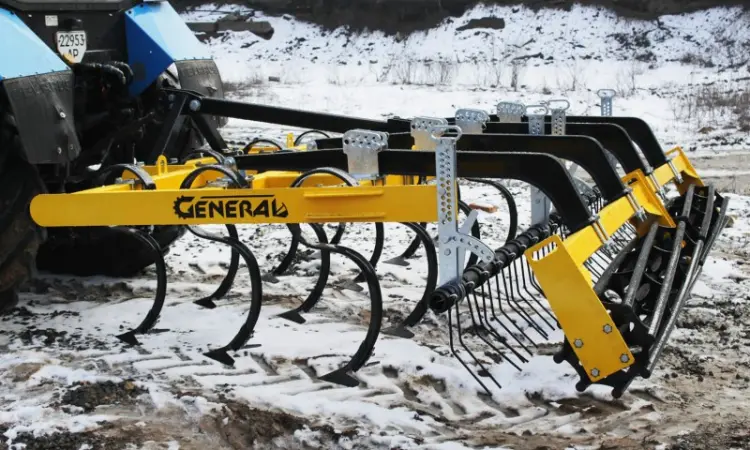 Культиватор навісний суцільний General 3-рядний КНС-2.6 - фото № 1