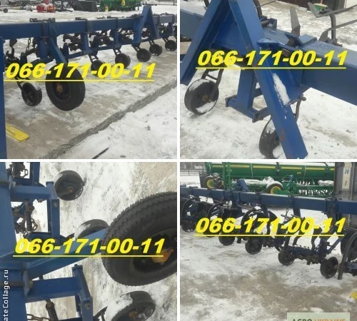 Культиватор КРН-5.6 ( подшипники) полнокомплектный междурядный крн-4, 2+транспортное - фото № 1