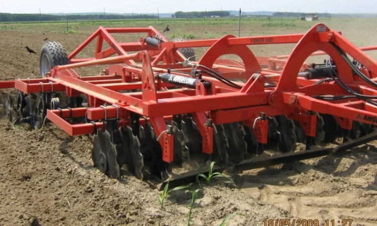 Культиватор дисколаповый POKER 600, 6 метров рабочая ширина, Италия - фото № 1