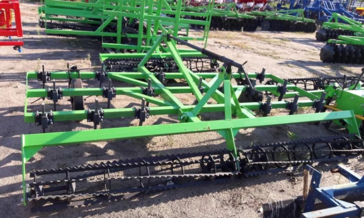 Культиватор для суцільного обробітку 3, 2 м з катком стрілчасті лапи - фото № 6