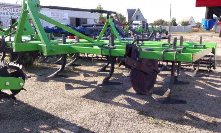 Культиватор для суцільного обробітку 3, 2 м з катком стрілчасті лапи - фото № 7