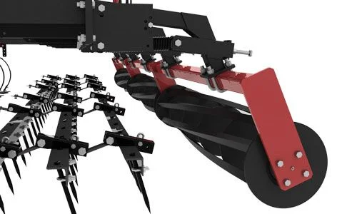 Культиватор прицепной КПС-6ПМУ (двойные колеса-качалки) пятирядный ТМ ВОСХОД - фото № 5