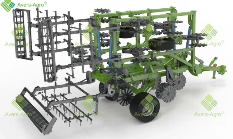 Verti-till турбокультиватор green wave 5, 2 - фото № 4