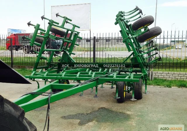 Джон Дир 960 культиватор тяжелый 8 метров захвата - фото № 1