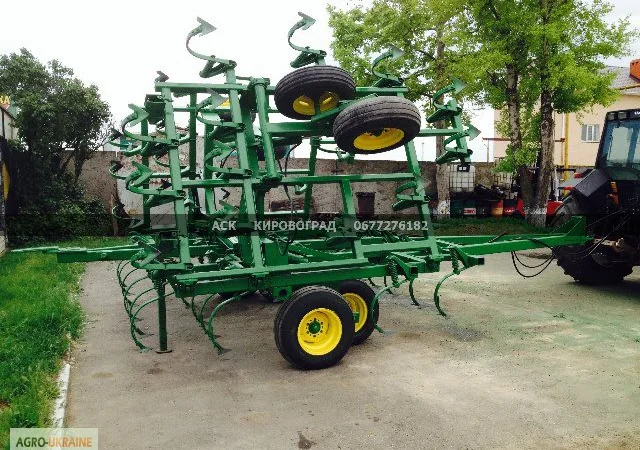 Джон Дир 960 культиватор тяжелый 8 метров захвата - фото № 2