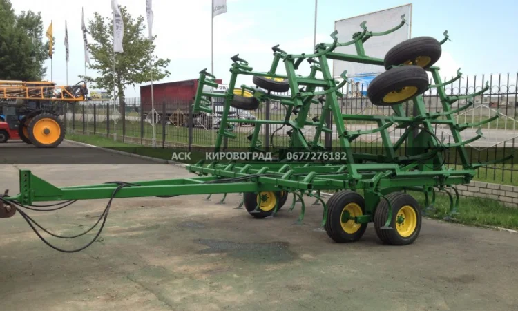 Джон Дир 960 культиватор тяжелый 8 метров захвата - фото № 3