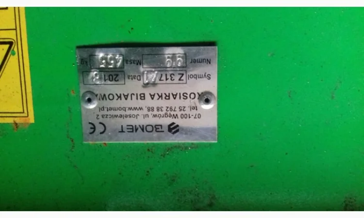Подрібнювач, мульчилятор BOMET 1, 2-1, 4-1.6 та 1, 8м 2, 0 - фото № 2