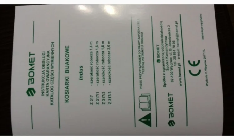 Подрібнювач, мульчилятор BOMET 1, 2-1, 4-1.6 та 1, 8м 2, 0 - фото № 5