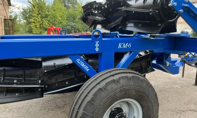 Коток КМ-6 розкладний, коток подрібнювач рослинних залишків, від виробника, мульчувач - фото № 18