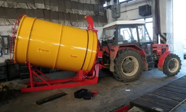 Измельчитель тюков соломы навесной 505M XL - фото № 3