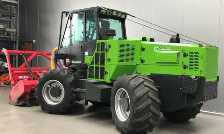 Лісовий мульчер колісний MERLO MM350B. Б.У - фото № 3