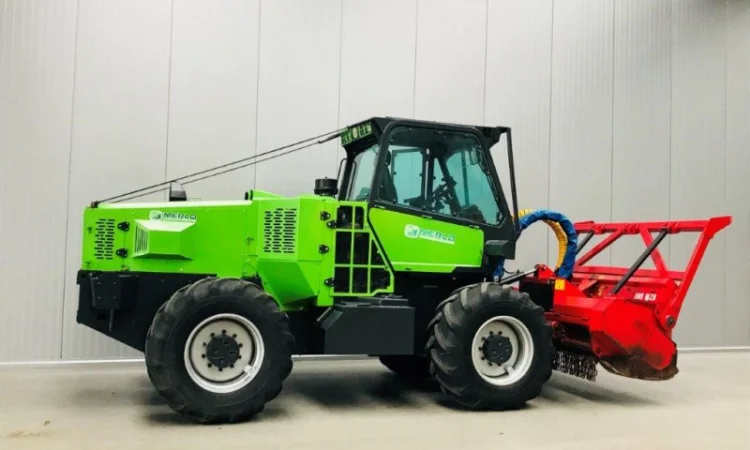 Лісовий мульчер колісний MERLO MM350B. Б.У - фото № 4