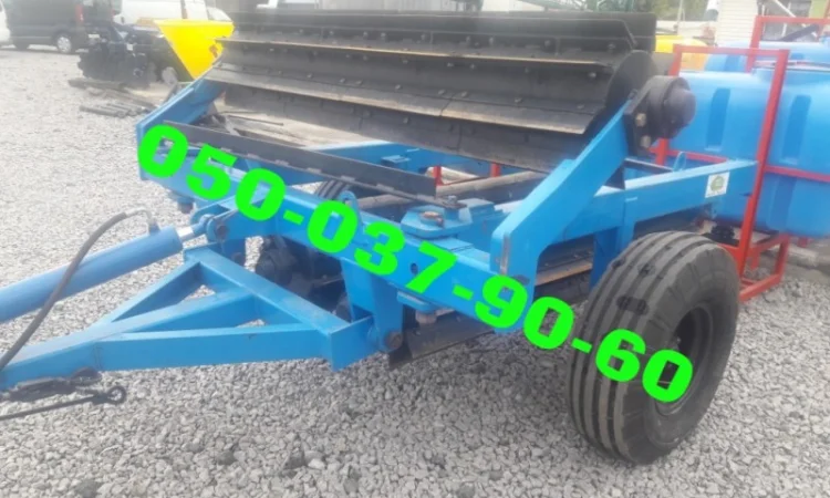 Демонстрационный измельчитель-каток остатков ПРР-6 или Кзк-6-04, после дня поля - фото № 1