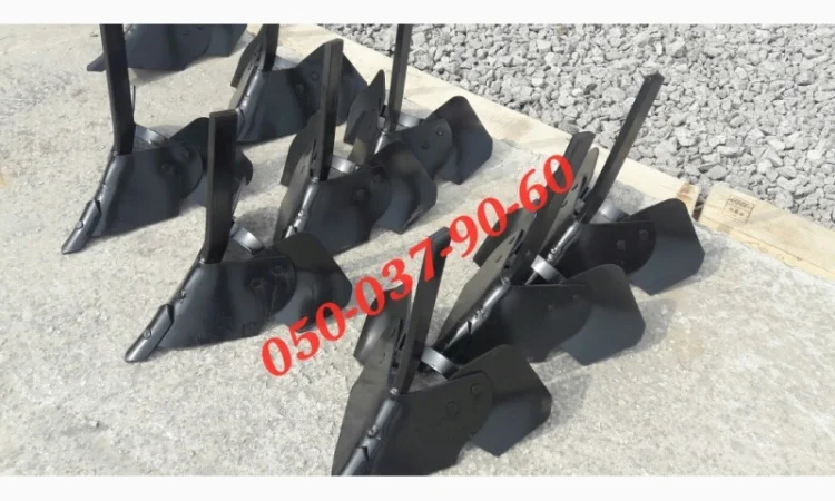 Окучники на мотыгу КРН.082.01.000 усиленные двухсторонние с регулировкой угла атаки - фото № 2