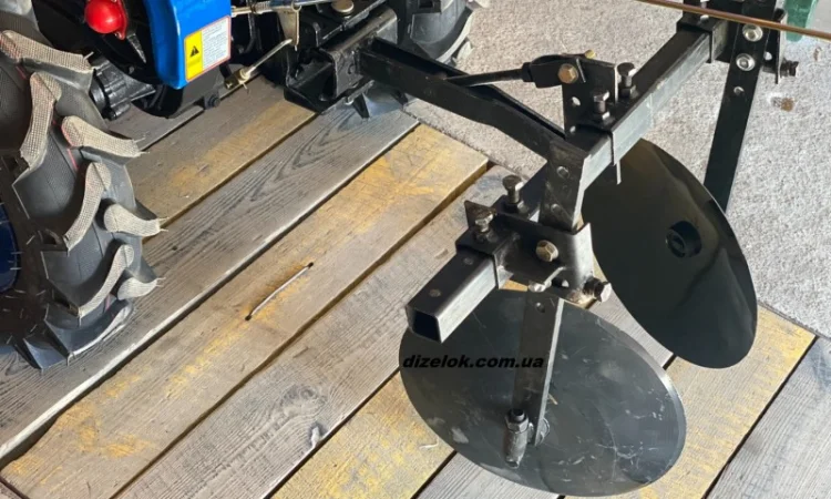 Окучник дисковий D370 регульований в комплекті зі сцепками - фото № 6