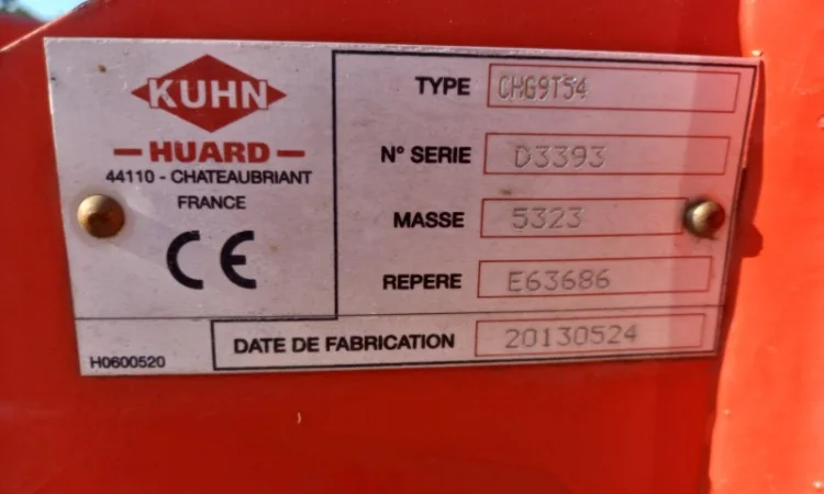 Плуг оборотний Kuhn Challenger 5+3 з відвалами Tekrone - фото № 8