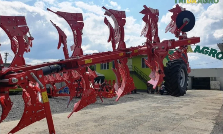 Новый плуг оборотный ünlu nitor 4+1 - фото № 1