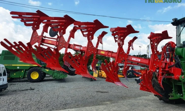 Новый плуг оборотный ünlu nitor 4+1 - фото № 3