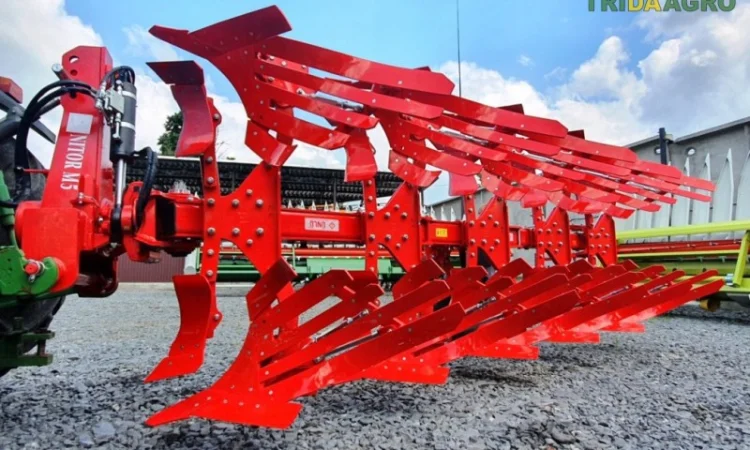 Новый плуг оборотный ünlu nitor 4+1 - фото № 5