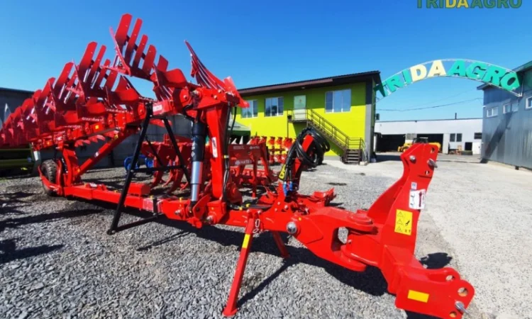 Новый плуг оборотный ünlu clasa 7+1 - фото № 3