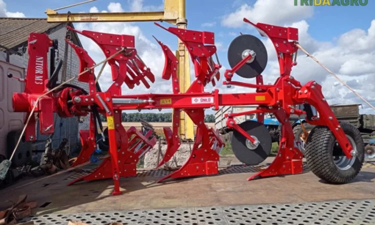 Плуг новый оборотный ünlu nitor 2+1 (2022) - фото № 3