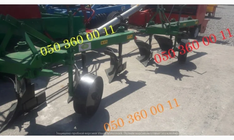 Плуг новый ПНБ 3-35 на высокой стойке, брус 125, отвал 35 см - фото № 1