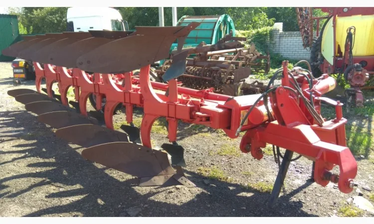 Плуг оборотний Gregoire Besson – 6к (5+1) (Б/У) - фото № 1