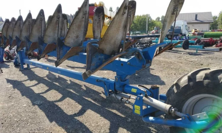 Плуг оборотный 8 к Overum DVL 81080 F. Швеция. Kongskilde (Оверум) - фото № 4