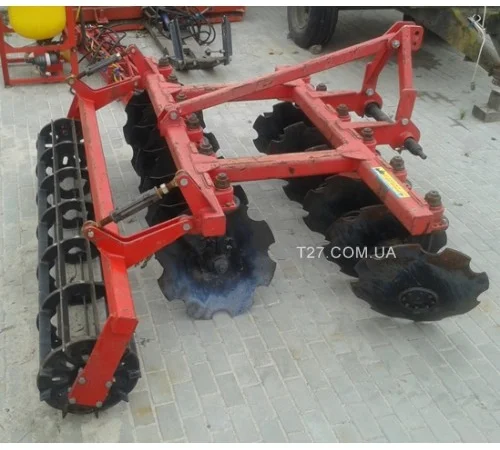 Плуг дисковый ПД-2, 2 с катком (Veles Agro) - фото № 1