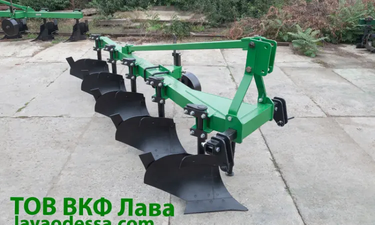 Плуг ПБЛ 5-40 А на високих круглих стійках. Завод - фото № 2