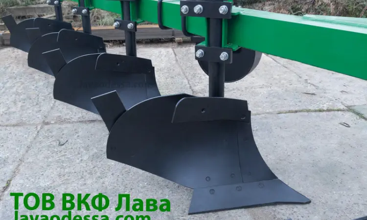 Плуг ПБЛ 5-40 А на високих круглих стійках. Завод - фото № 3