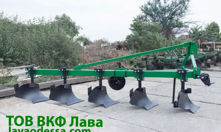 Плуг ПБЛ 5-40 А на високих круглих стійках. Завод - фото № 4