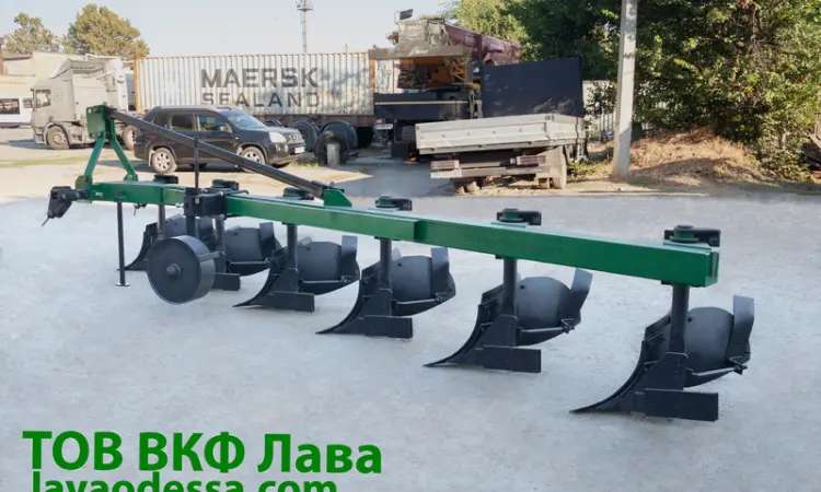 Плуг ПБЛ 6-40 на високих круглих стійках - фото № 5