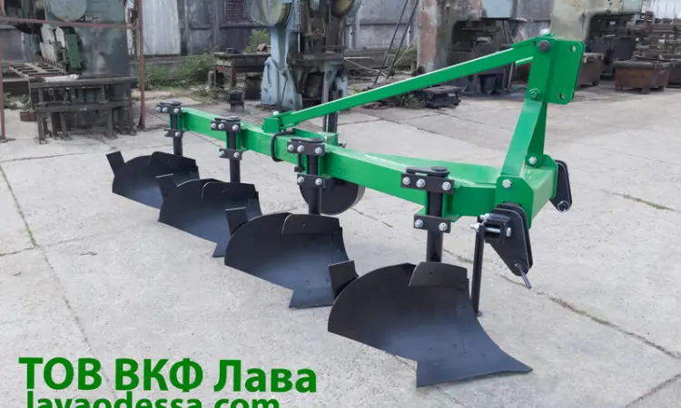 Плуг ПБЛ 4-40 А на високих круглих стійках(МТЗ 1221 - фото № 1