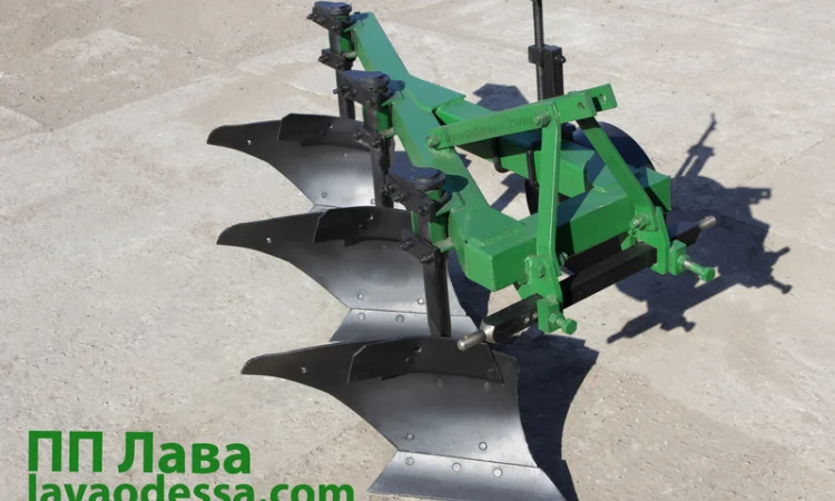 Плуг ПБЛ 3-35 на високих круглих стійках - фото № 1