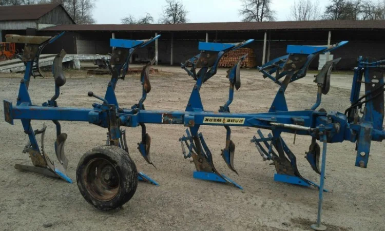Плуг оборотный Rabe Werk 120 на 4 корпуса ленточный отвал / Рабеверк / Lemken, Лемкен - фото № 10