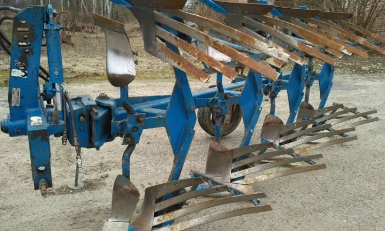 Плуг оборотный Rabe Werk 120 на 4 корпуса ленточный отвал / Рабеверк / Lemken, Лемкен - фото № 4