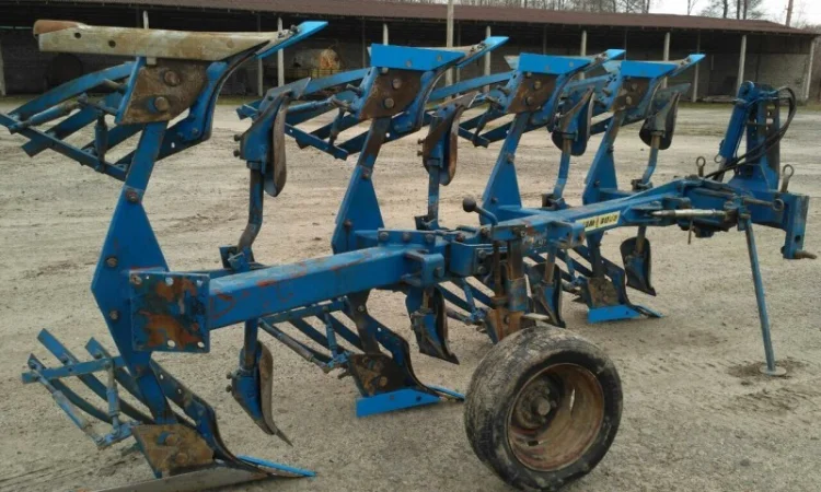 Плуг оборотный Rabe Werk 120 на 4 корпуса ленточный отвал / Рабеверк / Lemken, Лемкен - фото № 6