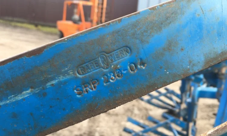 Плуг оборотный Rabe Werk 120 на 4 корпуса ленточный отвал / Рабеверк / Lemken, Лемкен - фото № 9