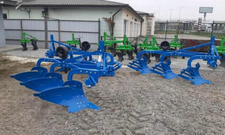 Турецький навісний ексцентричний 3-х корпусний плуг Unlu - фото № 9