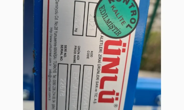 Турецький 4-х корпусний плуг Unlu, суцільні відвали - фото № 5