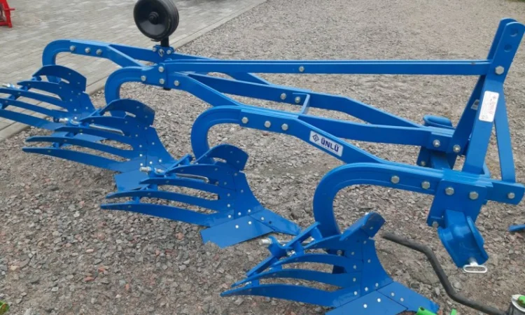 Навісний турецький плуг 3-х корпусний Unlu ексцентричний - фото № 4