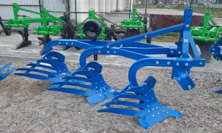 Навісний турецький плуг 3-х корпусний Unlu ексцентричний - фото № 6