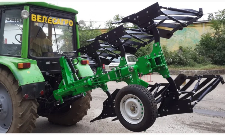 Плуг оборотный навесной ПОН 3& 8210; 35 «Велес-Агро» Новинка - фото № 2