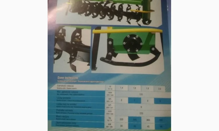 Навесная почвофреза, грунтофреза фирмы Bomet (Польша) - фото № 3