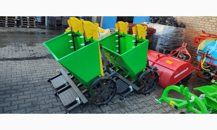 Саджалка для картоплі, картоплесаджалка 62-67см міжряддя +бачок - фото № 1