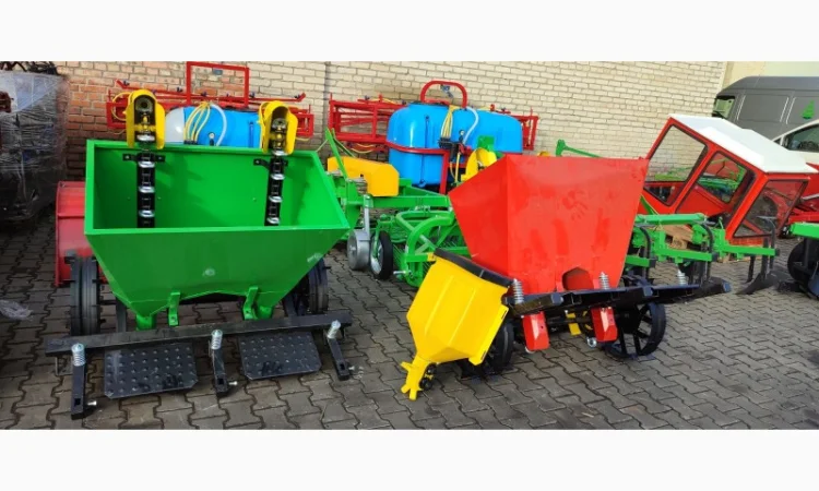 Саджалка для картоплі, картоплесаджалка 62-67см міжряддя +бачок - фото № 3